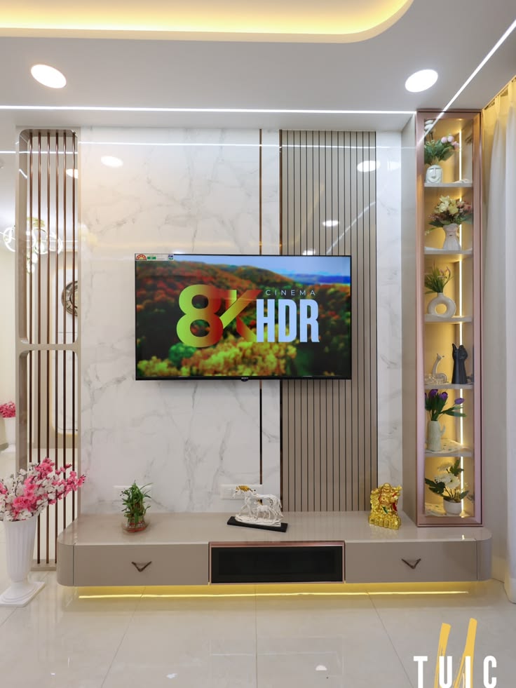 Fornova Luxury TV Unit & Living Room Architecture