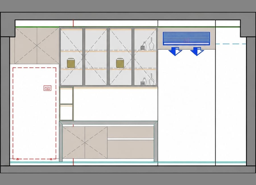 Fornova 2D Architectural CAD Elevation Blueprint